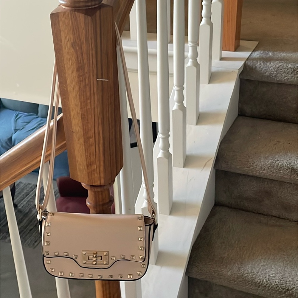 Pink purse! Great for style!